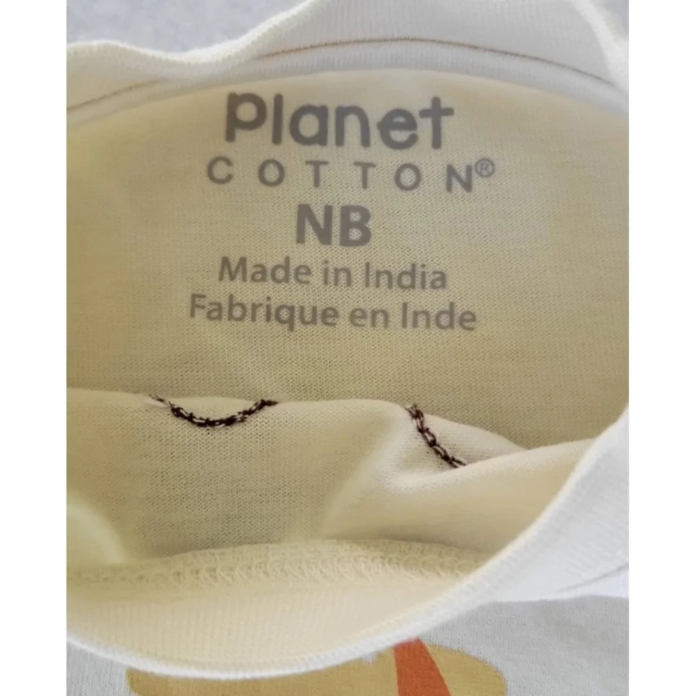 planet cotton Size Newborn‎ 2 piece Boys set Thanksgiving